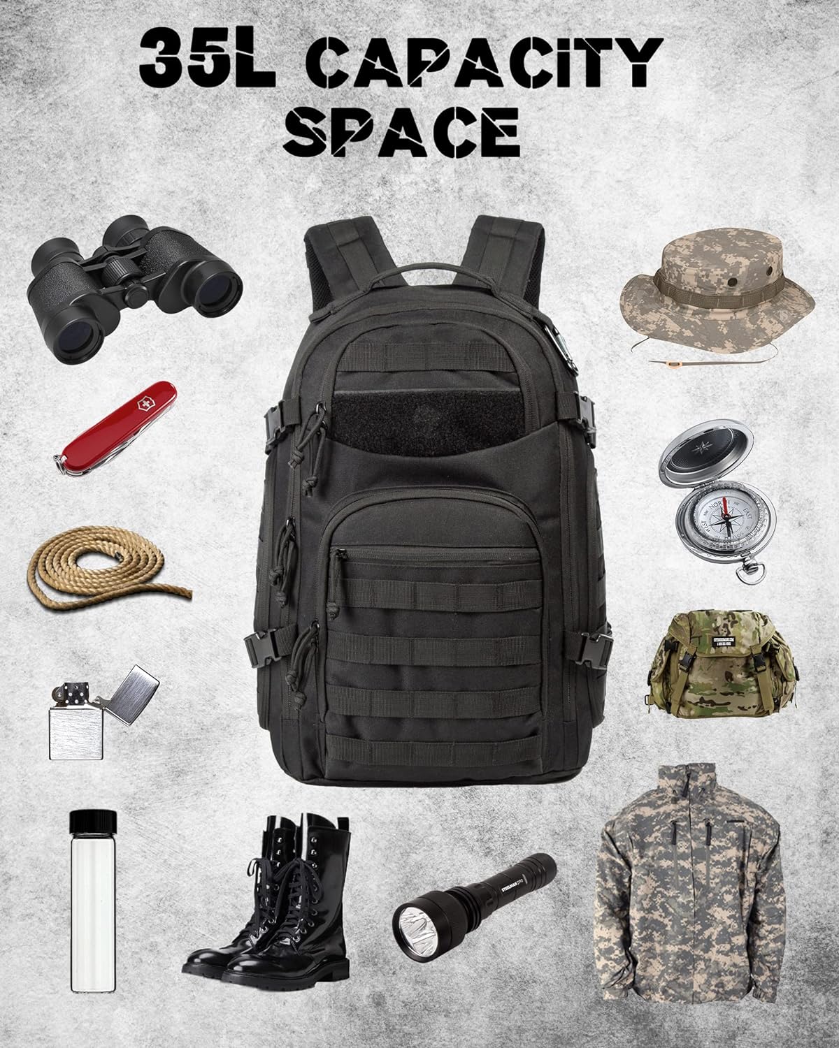 Trailkicker 35L Tactical Backpack