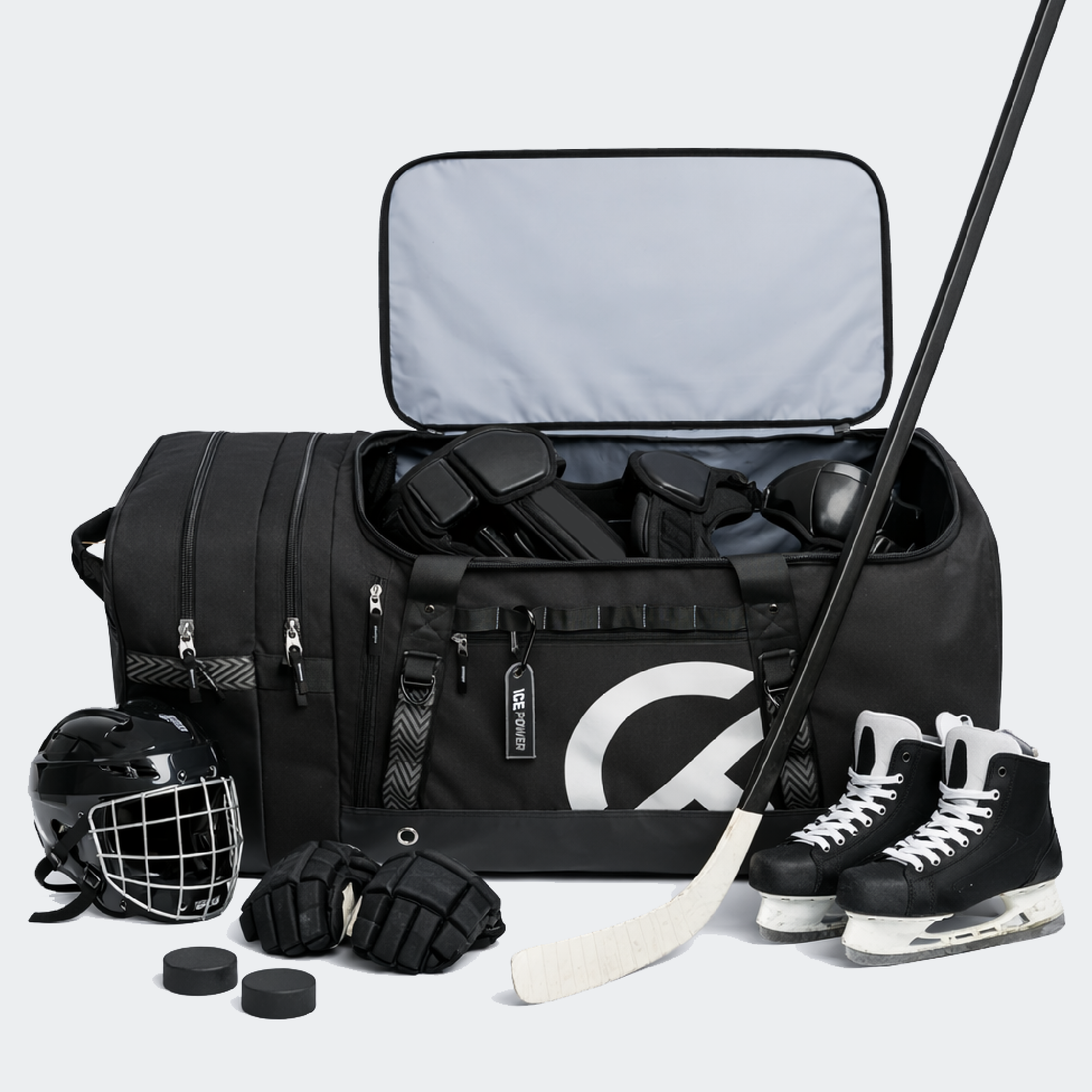 Trailkicker 147L XL Wheeled Ice Hockey Bag – Ice Power - 图片 4