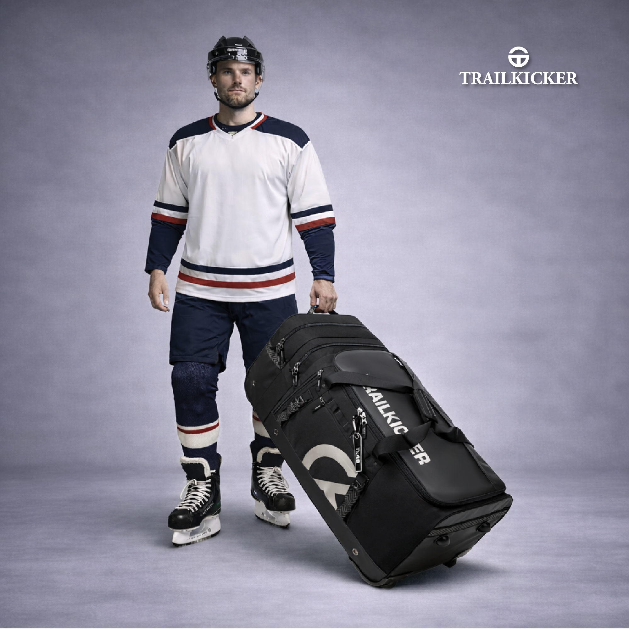 Trailkicker 147L XL Wheeled Ice Hockey Bag – Ice Power - 图片 9